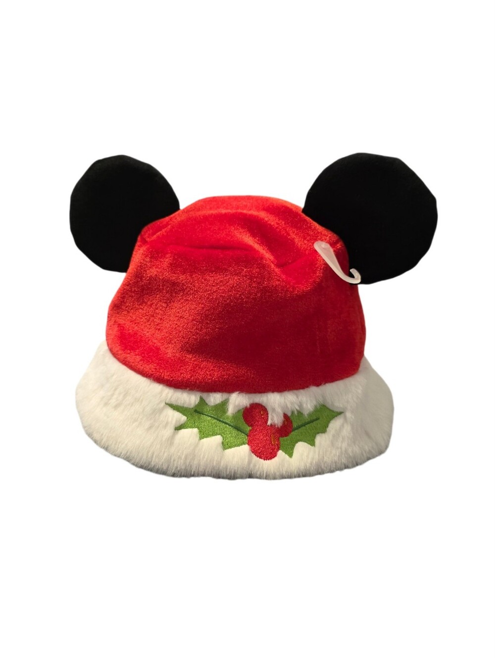 Disney Parks Mickey Mouse Ear Holiday Bucket Hat - Adult One Size - NWT